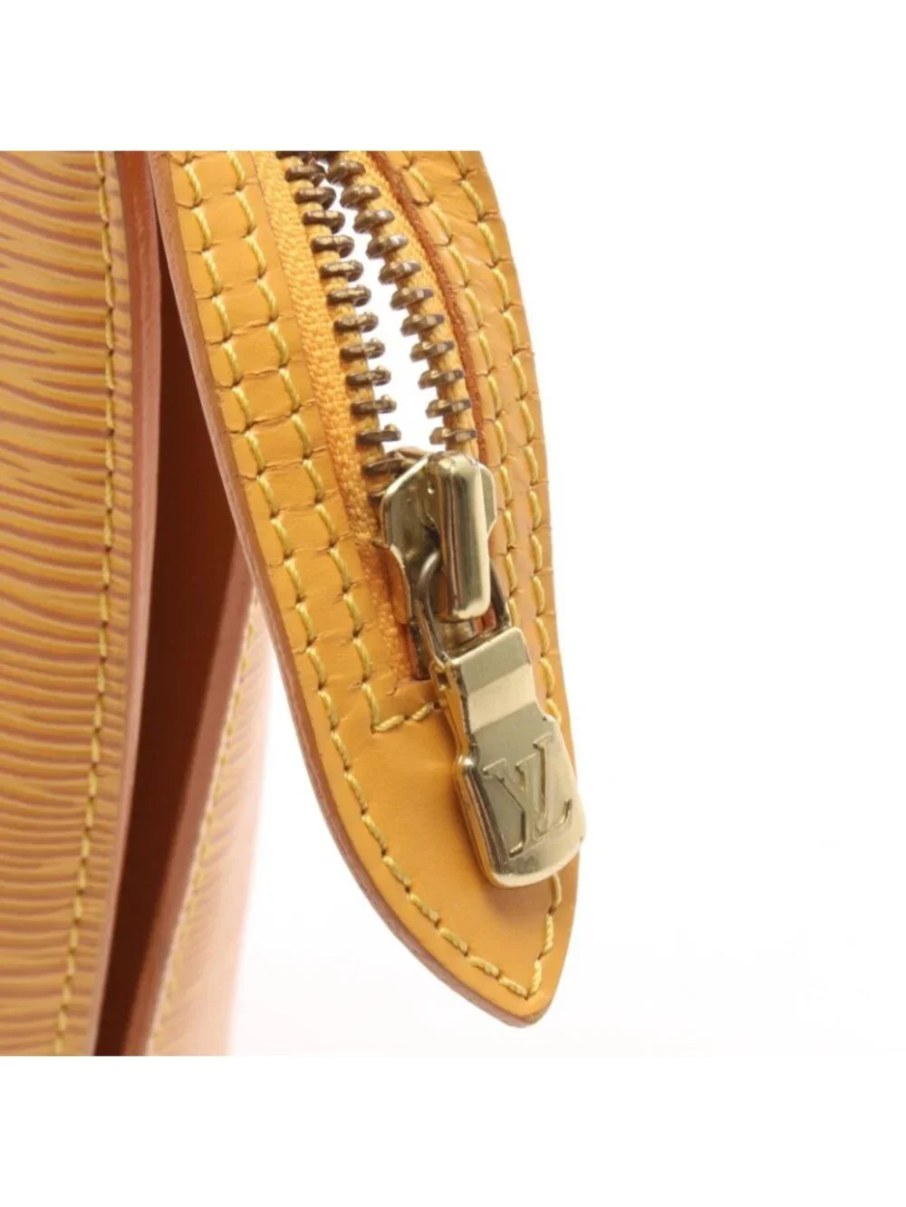 Louis Vuitton Shoulder Bag Saint Jacques Shopping Tassili Yellow Leather